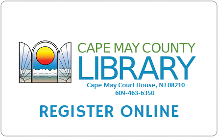 Library Card Register Online Graphic