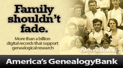 Image for America's Genealogy Bank database